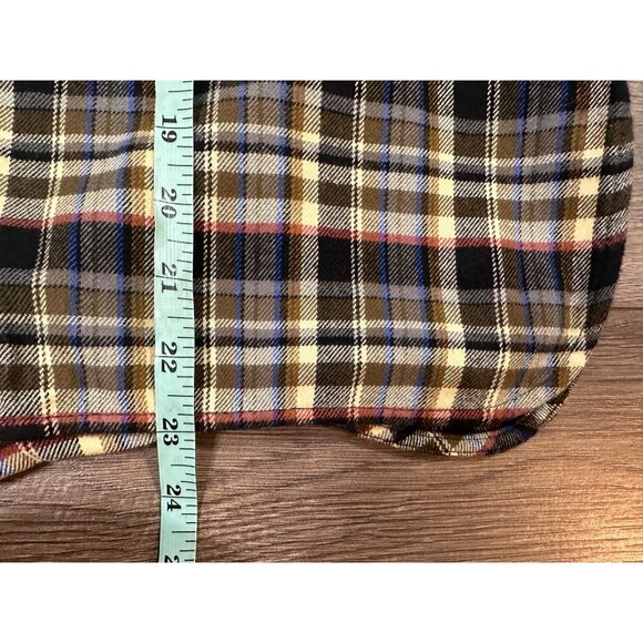 Everlane The Boxy Flannel Beech Plaid Size Small NWT $98 MSRP - Picture 3 of 14